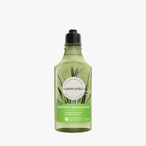 Shampoo Purificante Cabeleira Brasileira Capim-Limão 300ml
