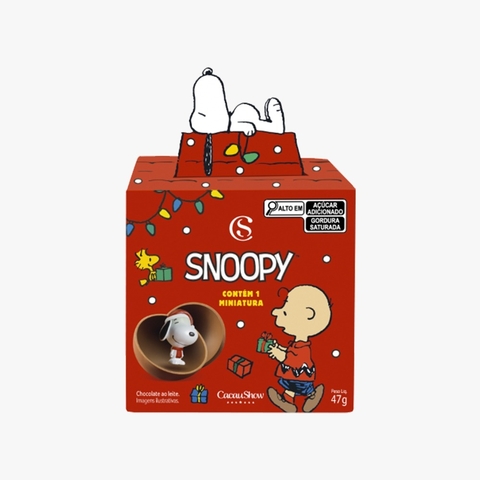 Caixa Surpresa Snoopy Colecionáveis 47g