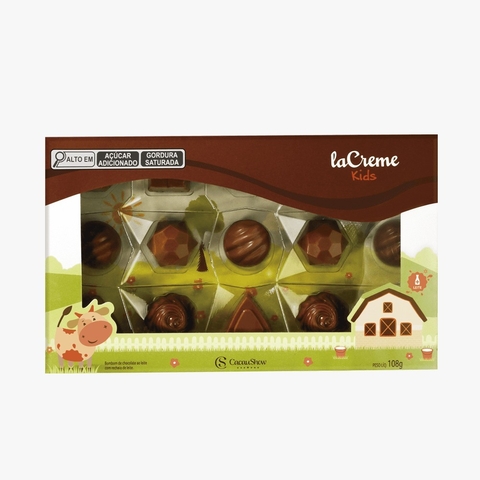 Caixa de Bombons laCreme Kids 108g