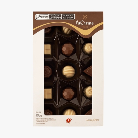 Caixa de Trufas laCreme mezzo 225g