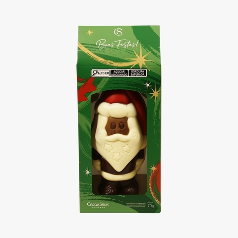 Papai Noel de Chocolate Cacau Magia ao Leite 70g
