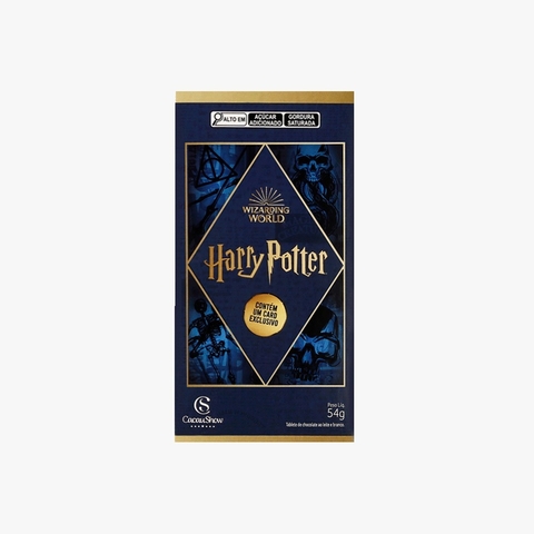 Tablete Harry Potter Vilões ao Leite e Branco 54g