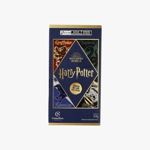 Tablete Harry Potter ao Leite e Branco 54g