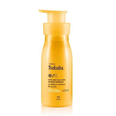 Creme Desodorante Nutritivo Tododia Limão Siciliano e Flor de Gardênia 400ml