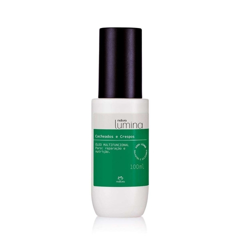 Óleo Multifuncional Para Cabelos Cacheados e Crespos Lumina 100ml