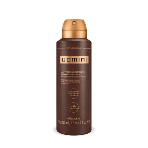 Desodorante Antitranspirante Aerossol Uomini 75g/125ml