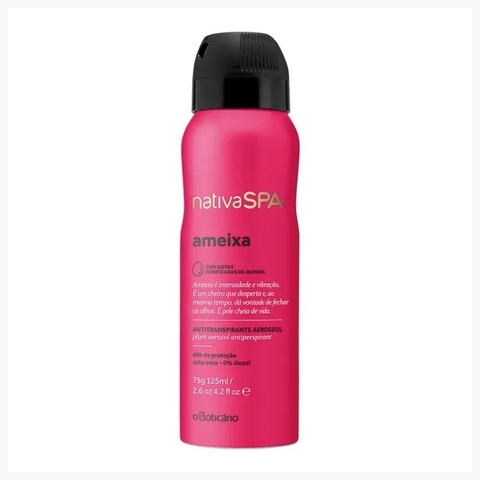 Desodorante Aerosol Antitranspirante Nativa SPA Ameixa 75g - comprar online