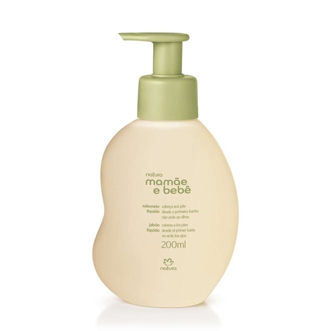 Sabonete Líquido da Cabeça aos Pés Mamãe e Bebê 200ml - comprar online