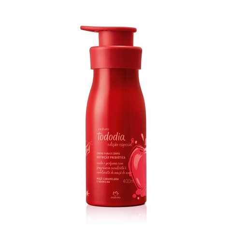 Creme Desodorante Nutritivo para o Corpo Tododia Maçã Caramelada e Baunilha 400ml