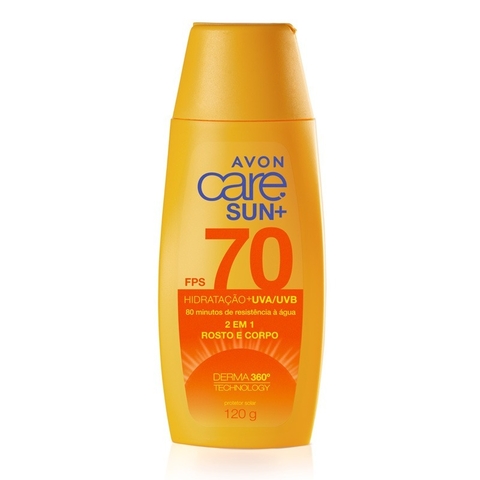 Protetor Solar Care Sun+ FPS 70 rosto e corpo 120g