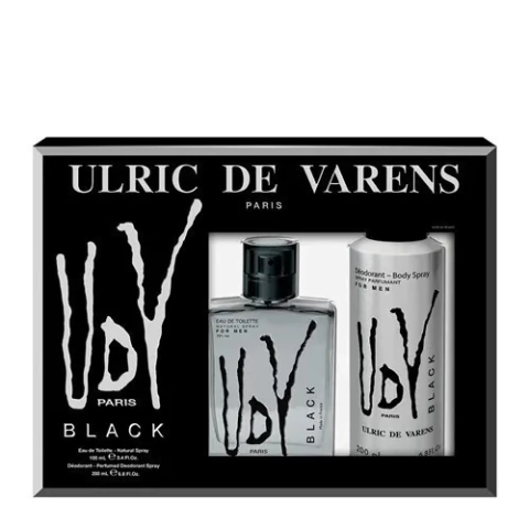 Kit Perfume UDV Black Eau de Toilette 100ml + Body spray 200ml