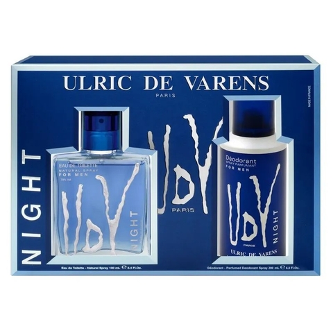Kit Perfume UDV Night Eau de Toilette 100ml + Body spray 200ml