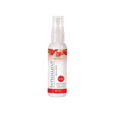 Intimament Mulher Desodorante Spray Intimo Morango 60 Ml