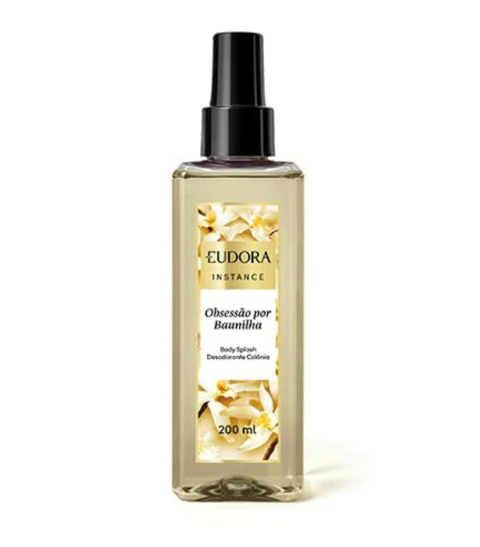 Spray perfumado corporal Obsessão por baunilha 200ml