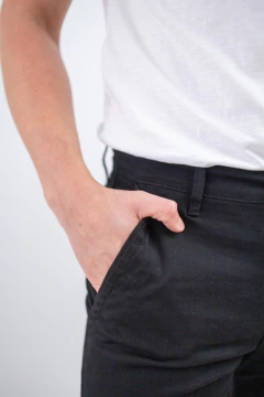 Imagem do Calça sarja BRIDI Algodão C/Elastano confort