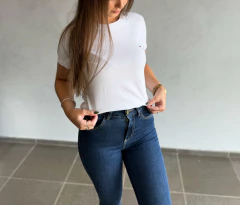 T-shirt Tommy Jeans Soft jersey Tee logo/Peito 100% Algodão regular na internet