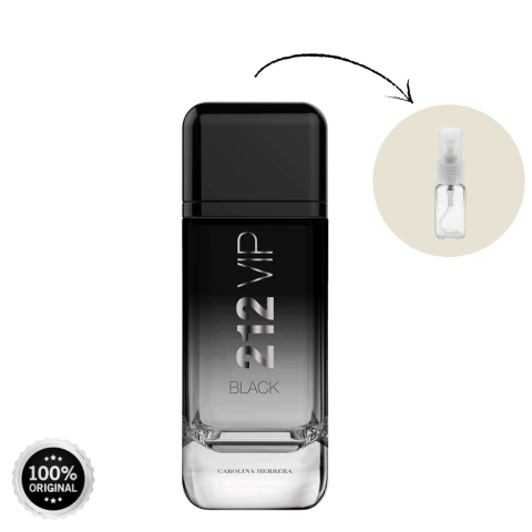 Decant Masculino - 212 Vip Black Carolina Herrera 5ml/10ml Eau de Parfum - comprar online