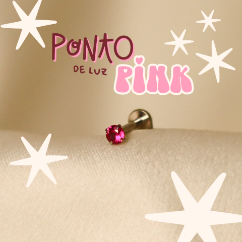 labret ponto de luz pink - comprar online