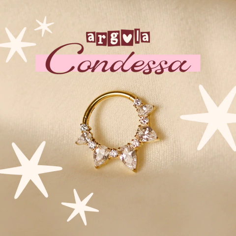 argola condessa - comprar online