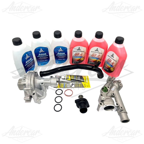 KIT DE ARREFECIMENTO MOTOR 2.0 EW10A - TRANSMISSÃO AUTOMÁTICA - PEUGEOT / CITROEN - ANDERCAR