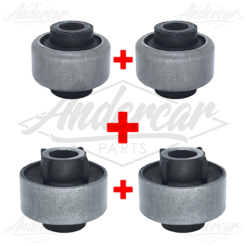 KIT 4 BUCHAS BANDEJA SUSPENSÃO DIANTEIRA PEUGEOT 208, 2008 / CITROEN C3, C3 PICASSO, C4 CACTUS, AIRCROSS / DS 3