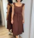 Vestido Midi com Faixa - Olivia Oli Brand