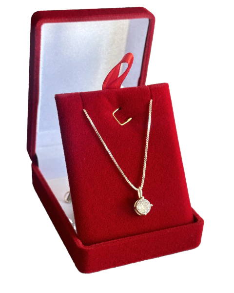 Colar Ponto de Luz + Caixa Premium