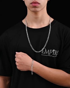 Conjunto 3x1 5mm - Prata 925