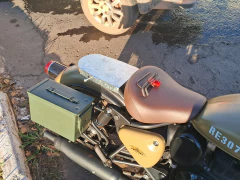 Cobertura paralama traseiro em chapa Classic350