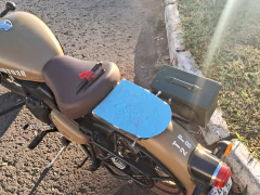 Cobertura paralama traseiro em chapa Classic350 - comprar online