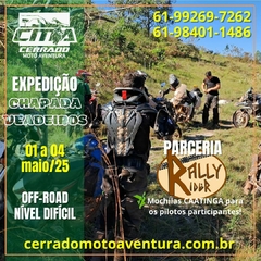 MotoExpedição Chapada dos Veadeiros - comprar online