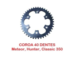 350cc Coroa 40 dentes - passo 520 - comprar online