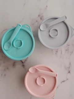 Bowl con Tapa y Cuchara - comprar online