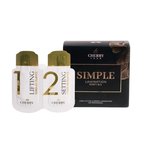 Kit Simple - Lash Lifting e Brow Lamination - Cherry