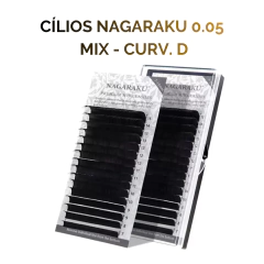 Cílios Nagaraku Mix (0.05 ao 0.20) Curv. D na internet