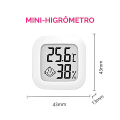 Mini-Higrômetro na internet