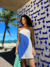 vestido beirinha - azul - loja online