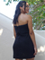 vestido beirinha - preto - loja online