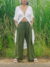 calça prosa - verde - AVOÁ