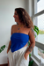 top lenço - royal - loja online