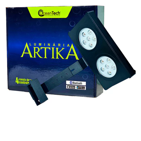 Luminária Oceantech Artika Marine Corais 36w Bluetooth Nano Reef Bivolt