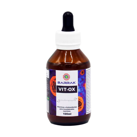 Vit Ox Barrak Vitaminas E Antioxidantes Para Corais 100ml
