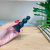 Plug Anal Escalonado em Silicone com Ventosa Cor Preto