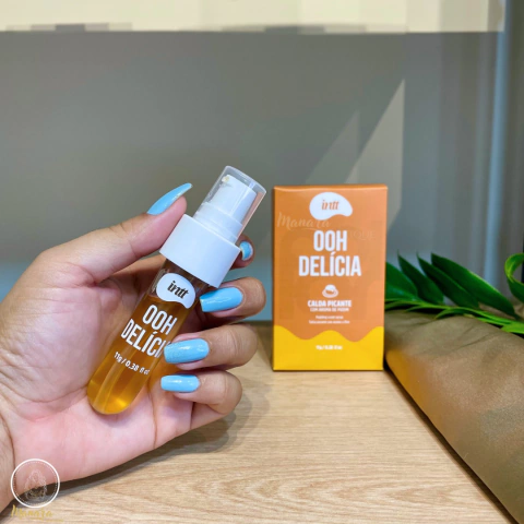 Calda Beijável Picante para Oral Ooh Delícia Sabor Pudim 15 gramas Intt