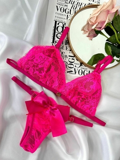 Conjunto Laço Renda