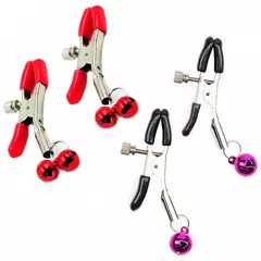 Grampos para Mamilos com Adorno