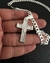 CORRENTE 7MM +PINGENTE CRUZ ROSÁRIO - comprar online