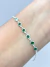 PULSEIRA BOLINHA VERDE ESCURO