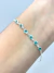 PULSEIRA BOLINHA TURQUESA - comprar online