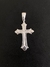 PINGENTE CRUZ PONTILHADA 3,5X2,5CM - Pratas Baruck